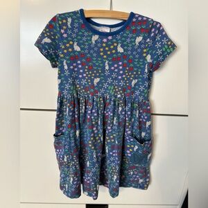 Hanna Andersson Short Sleeve Playground Dress with Pockets